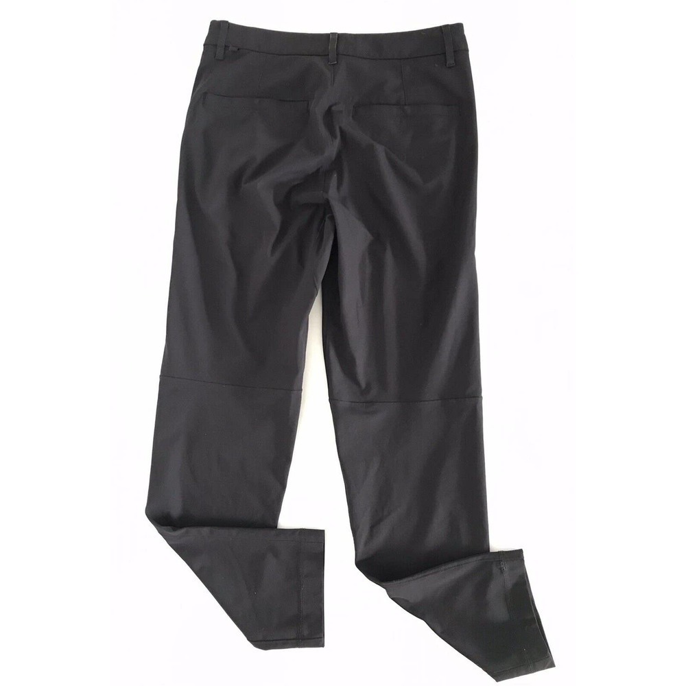 Lululemon | Women's Black Belt Looped Side Pocket Trouser Pants Size 28 - Picture 3 of 12